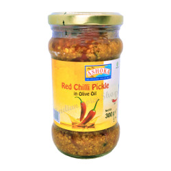 Ashoka Red Chilli Pickle In Olive Oil 300g