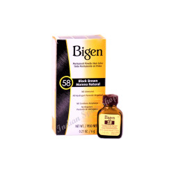 Bigen Hair Colour 58 Black Brown 6g