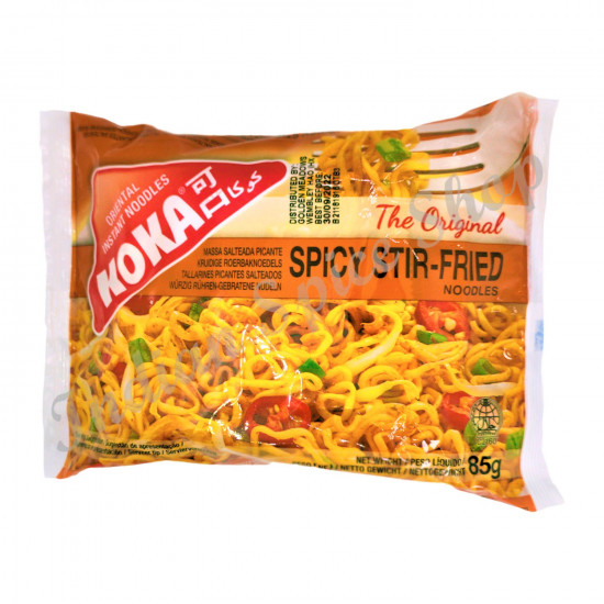 Koka Spicy Stir Fried Flavour Noodles 85g (2 for £1.00)